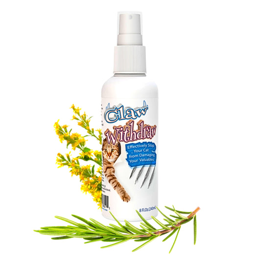 Pet MasterMind Claw Withdraw Spray for Cats (8oz Bottle)